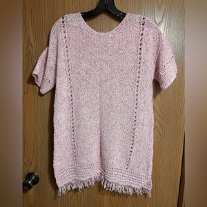 Coldwater Creek Pink Knit Women's Sweater